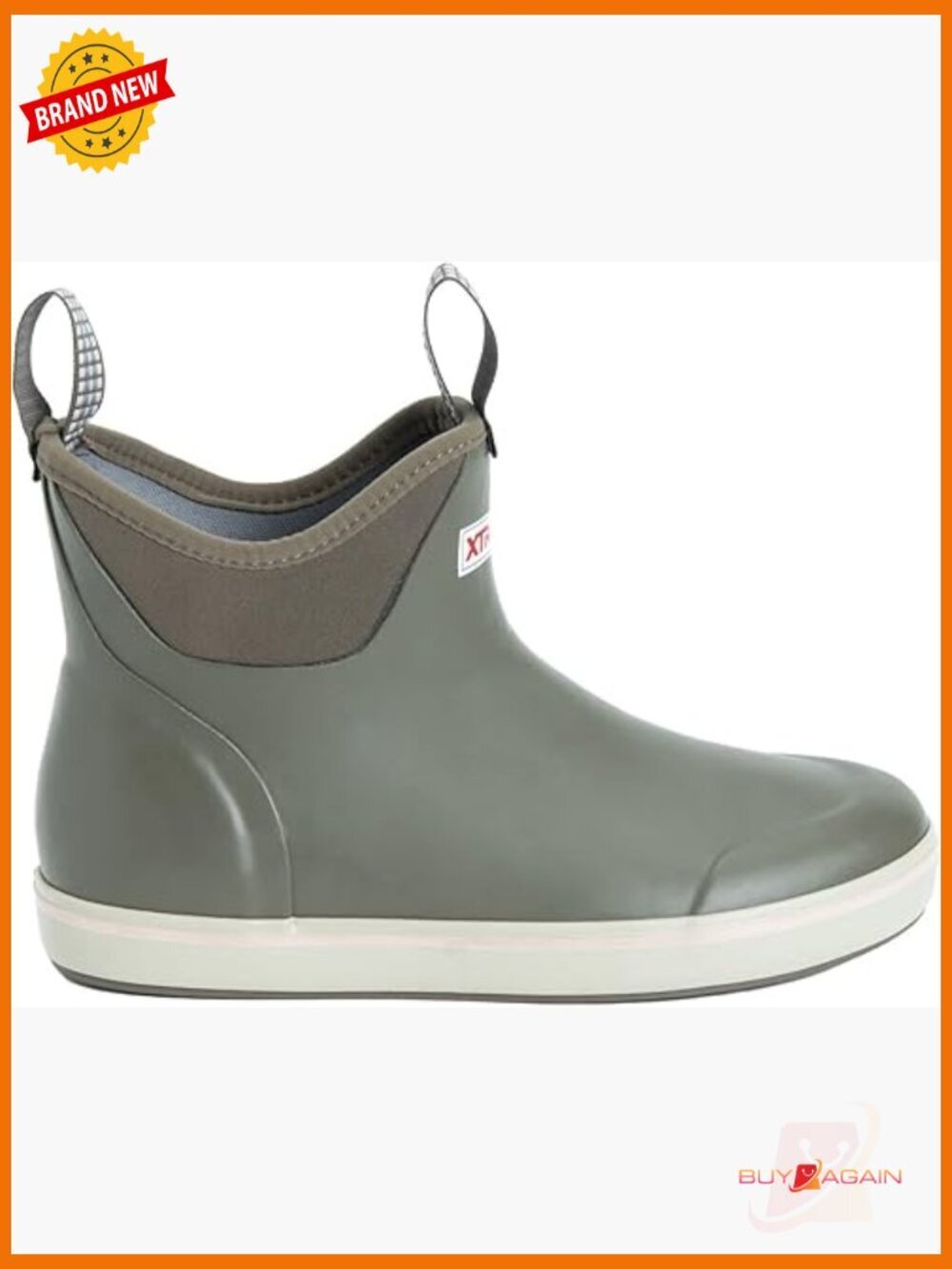 Waterproof Ankle Deck Boots with Slip-Resistant Sole